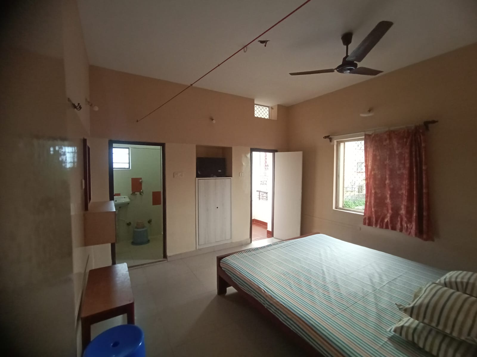 Non AC Triple Bedrooms - Kali Dham Guest House